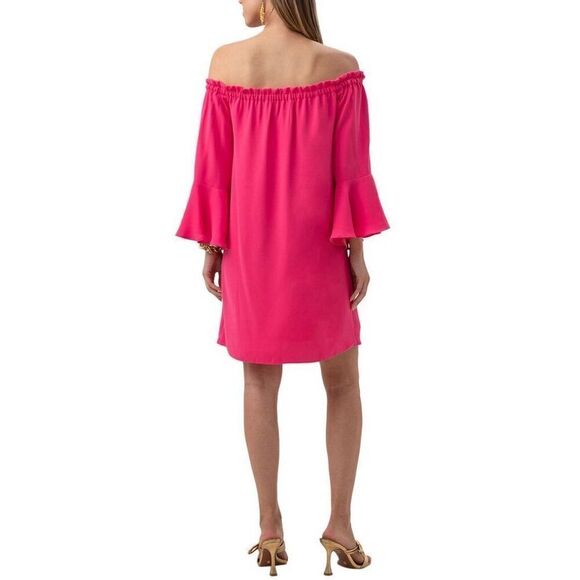 Trina Turk womens  Knox Mini Dress in Hot Pink NWT Size XS - Picture 2 of 8